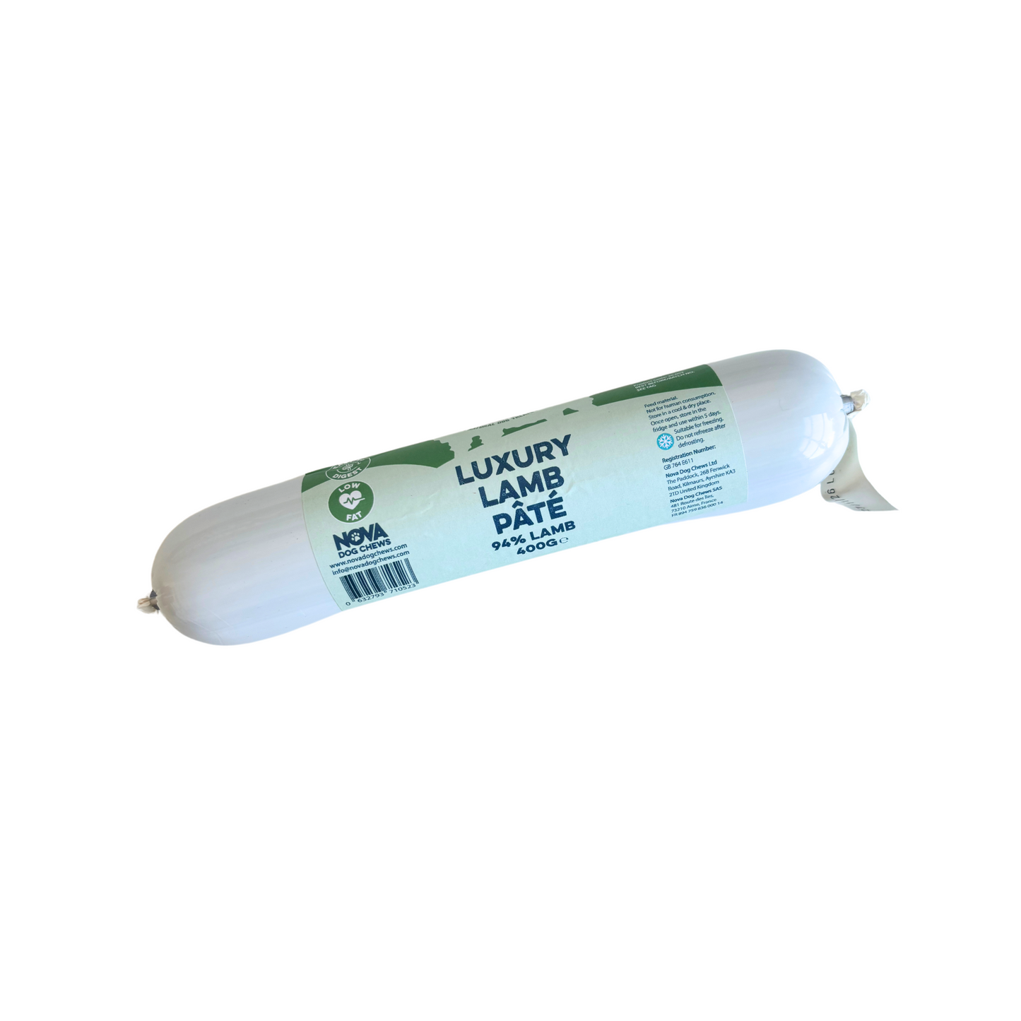 Paddock Farm Luxury Pate, Available in 11 Flavours, 92-94% Meat Content, Buy in Bulk & Save, 400g