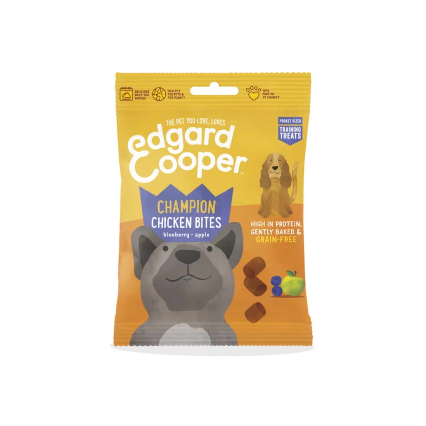 Edgard & Cooper Chicken Treat Bites 50g
