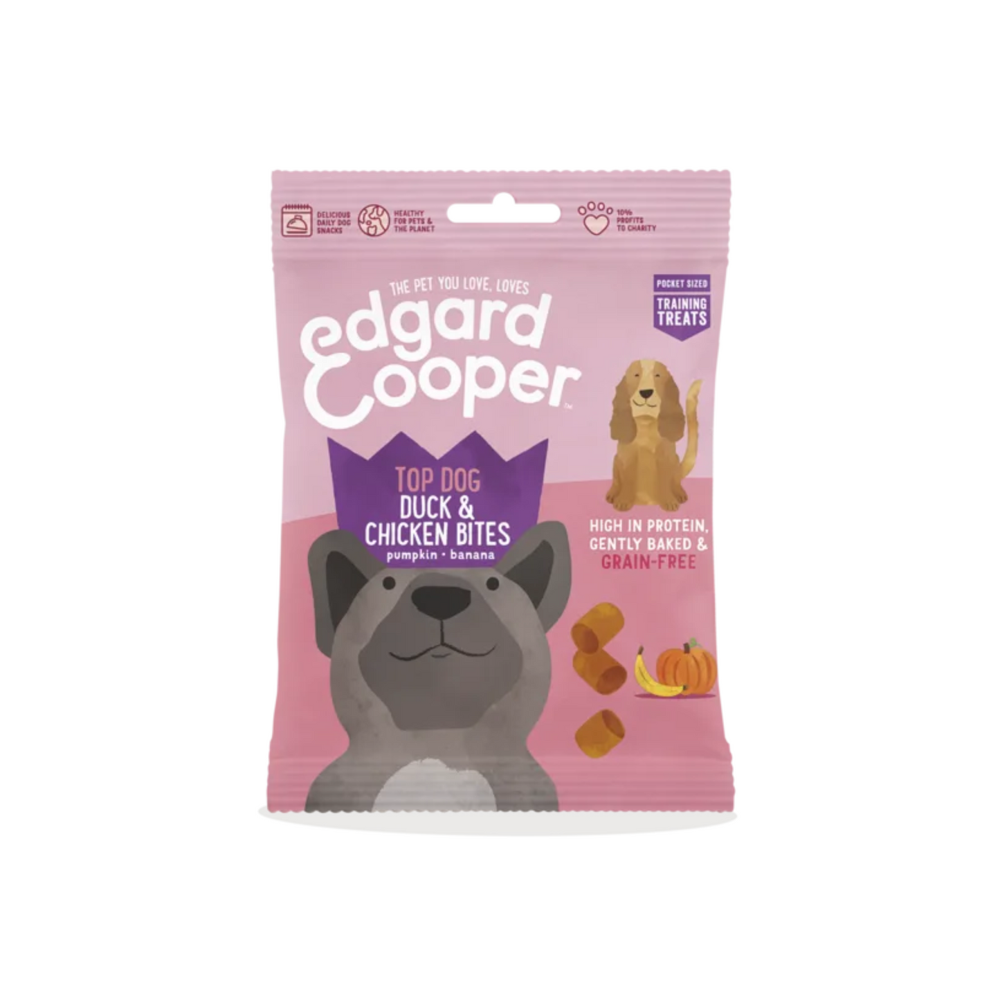 Edgard & Cooper Duck & Chicken Treat Bites 50g