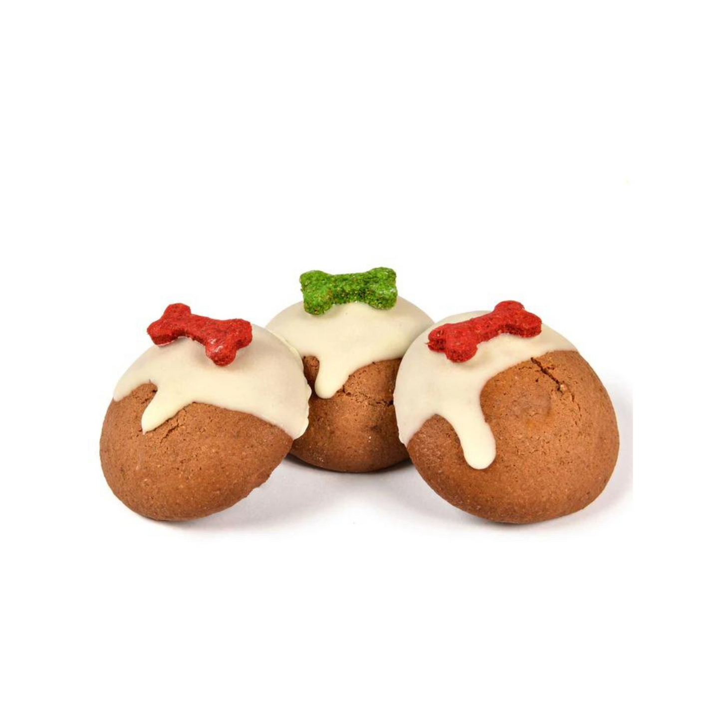 Barking Bakery Yappy Woofmas Christmas Pudding Cookies Pack Of 3