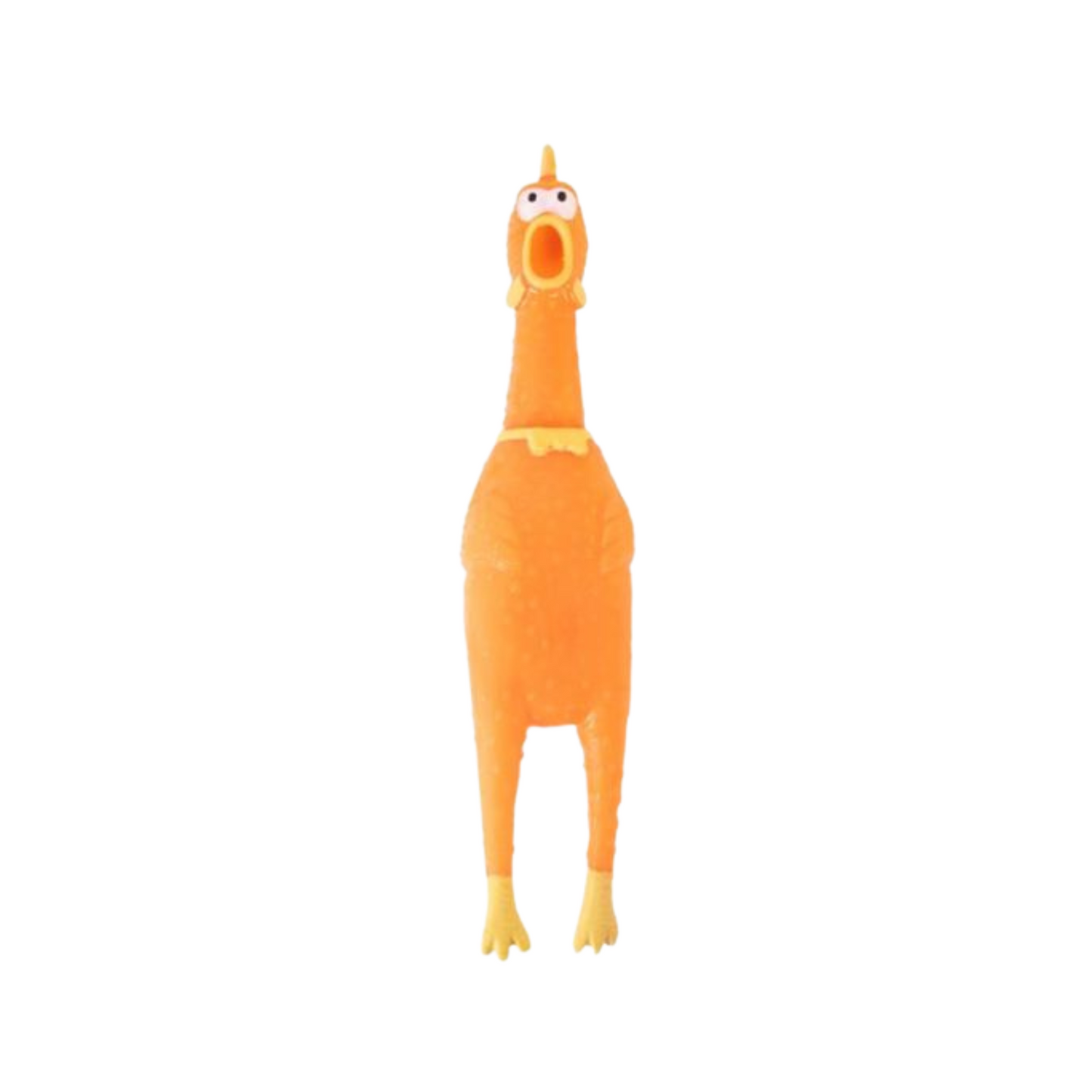Squeaky Chicken Dog Toy