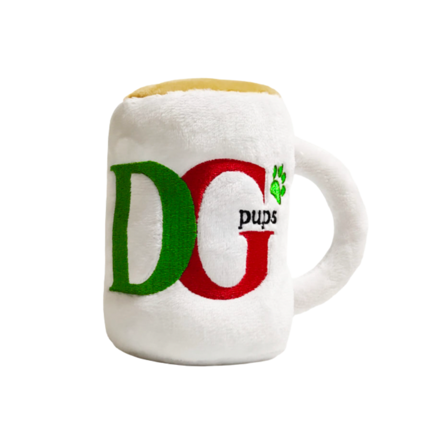 CatwalkDog DG Pups Mug Plush Dog Toy