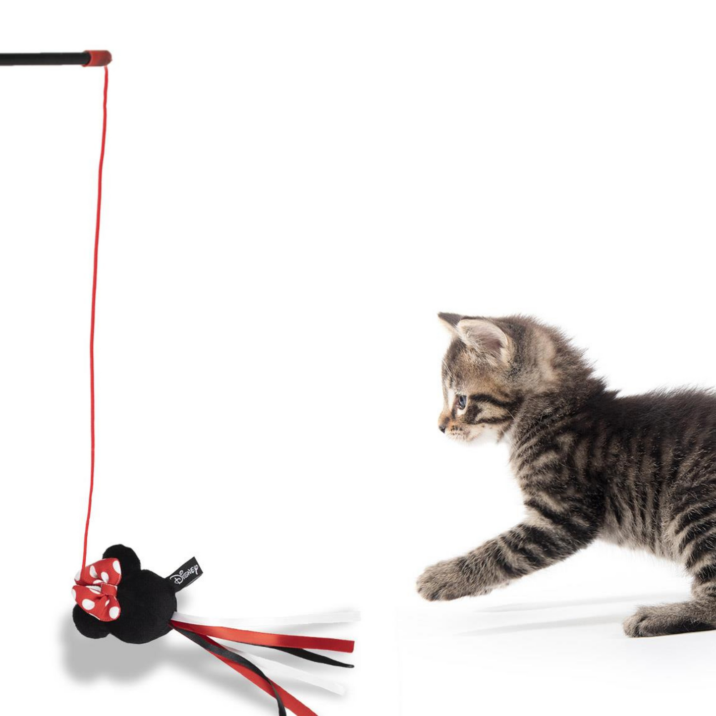 Minnie Mouse Cat Wand Toy