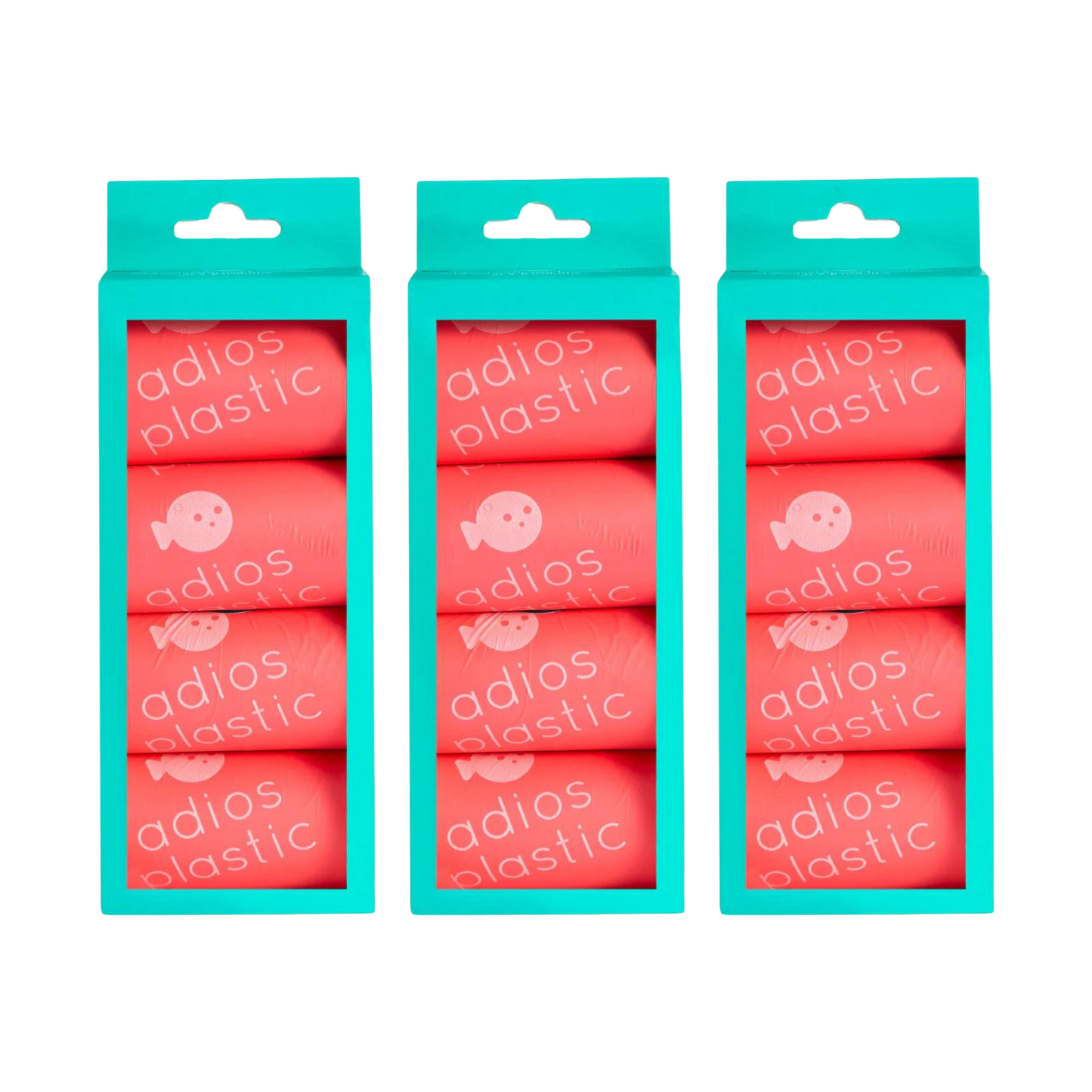 Adios Compostable Dog Poop Bags Without Handles On A Roll