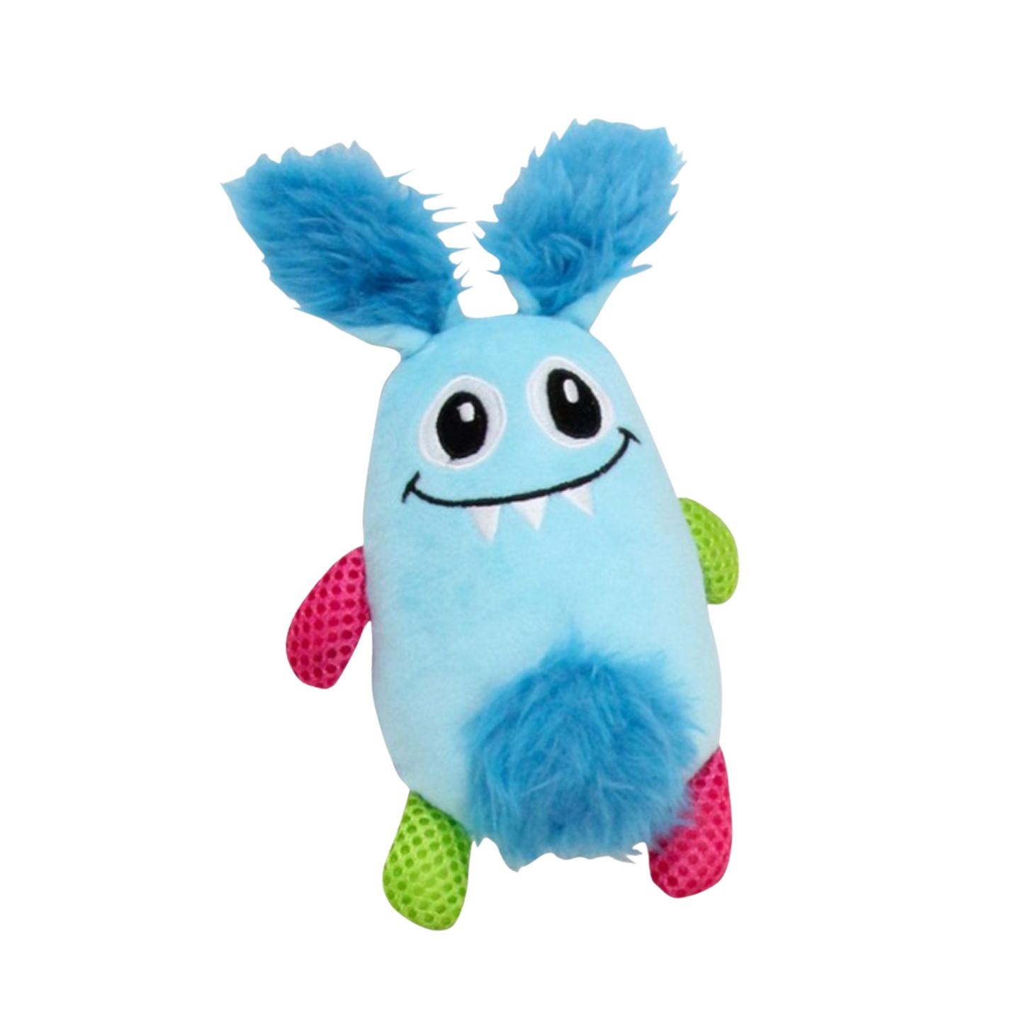 Pawise Little Monster Blue Squeaky Dog Toy