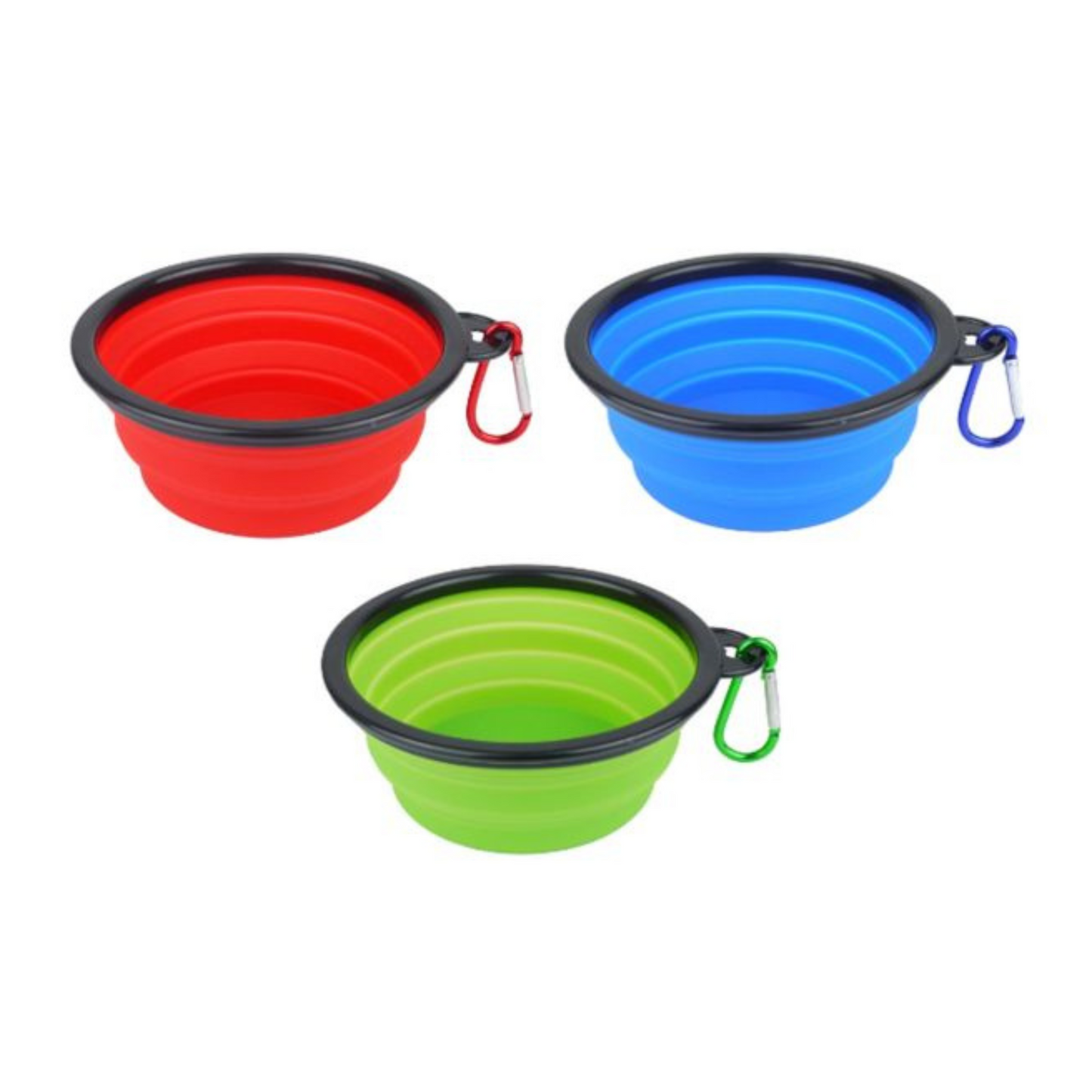 Silicon Travel Portable Bowl For Food & Water, 350ml