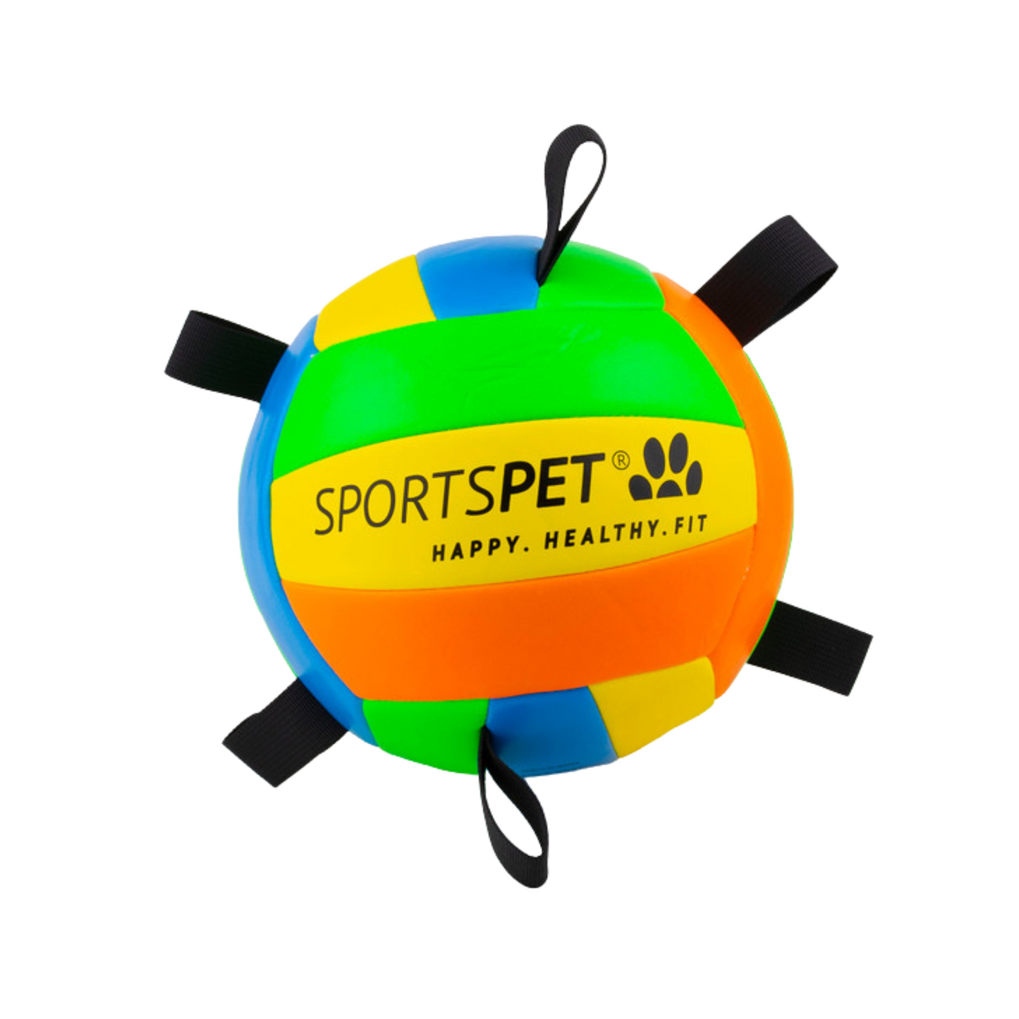 Volleyball Dog Toy, Soft Plush Ball, Available in Size 2 and 4