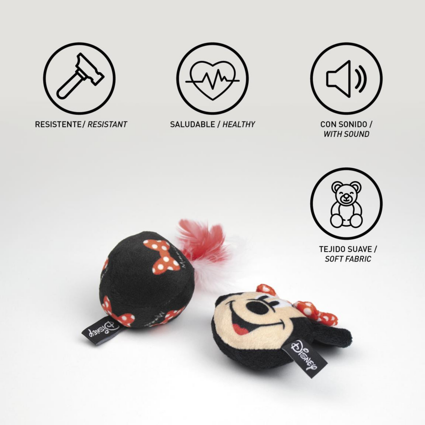 Minnie Mouse Cat Toys