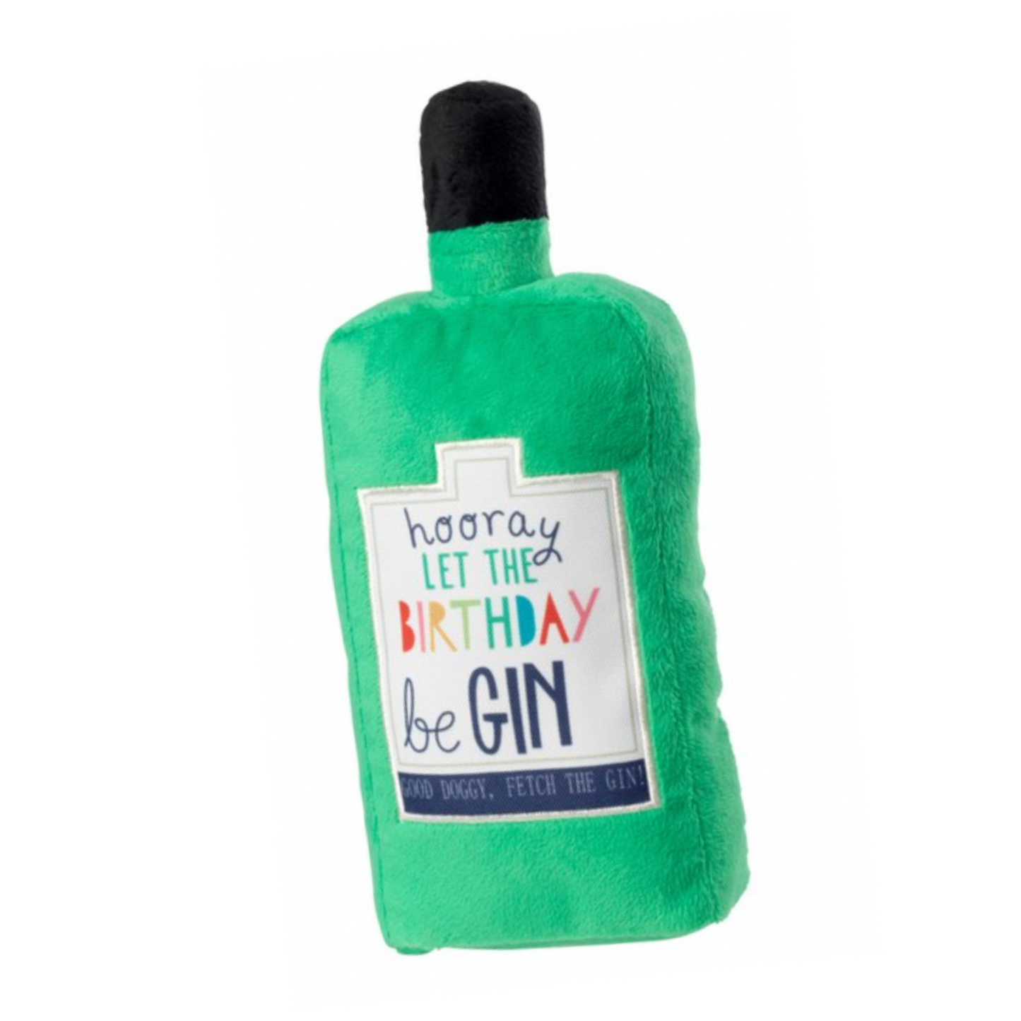 House of Paws Birthday Gin Plush Dog Toy