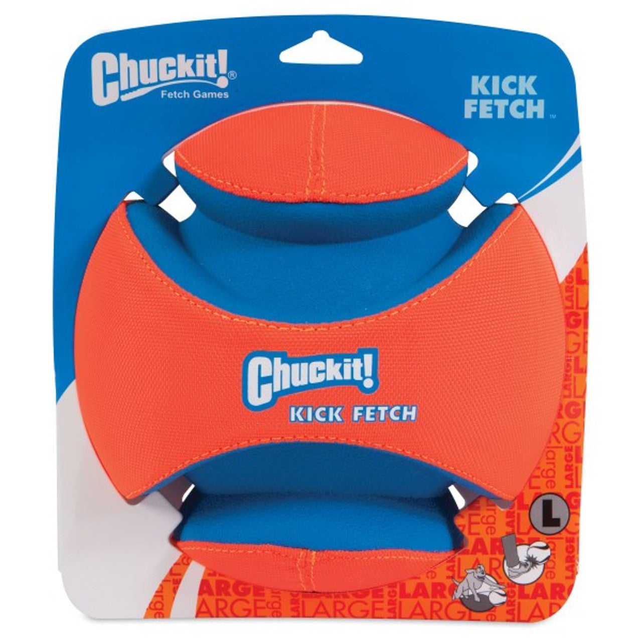 Chuckit! Kick Fetch Ball – Available in Small (15cm) & Large (20cm)