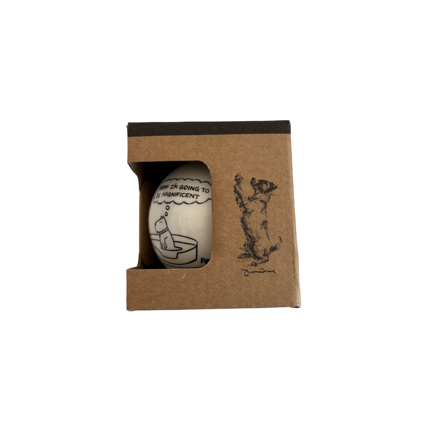 Magnificent Christmas Ceramic Bauble by Rupert Fawcett