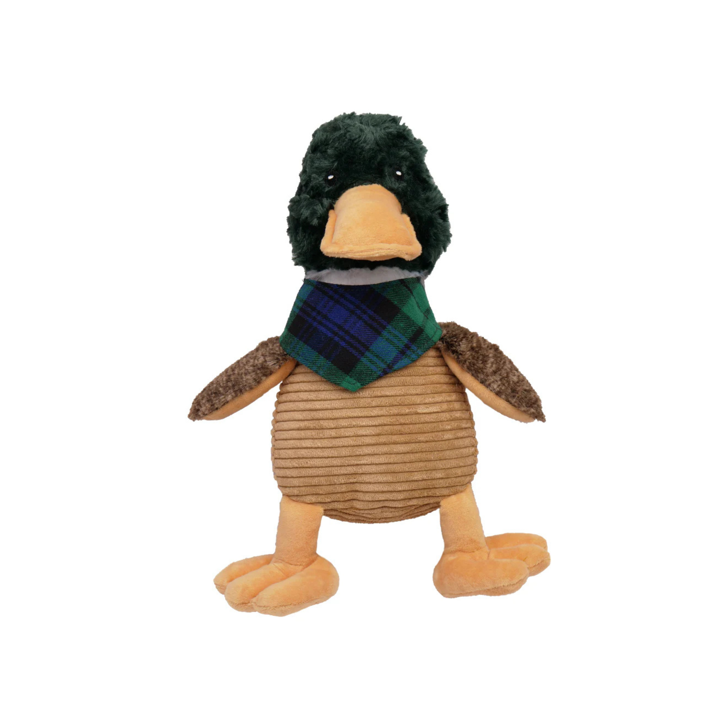 House of Paws Winter Mallard Soft Plush Dog Toy
