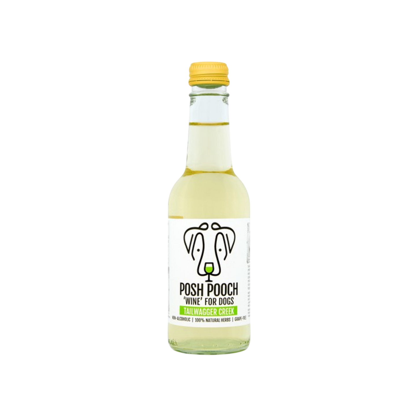 Woof & Brew White Wine For Dogs, Alcohol Free, Tailwagger Creek, 250ml