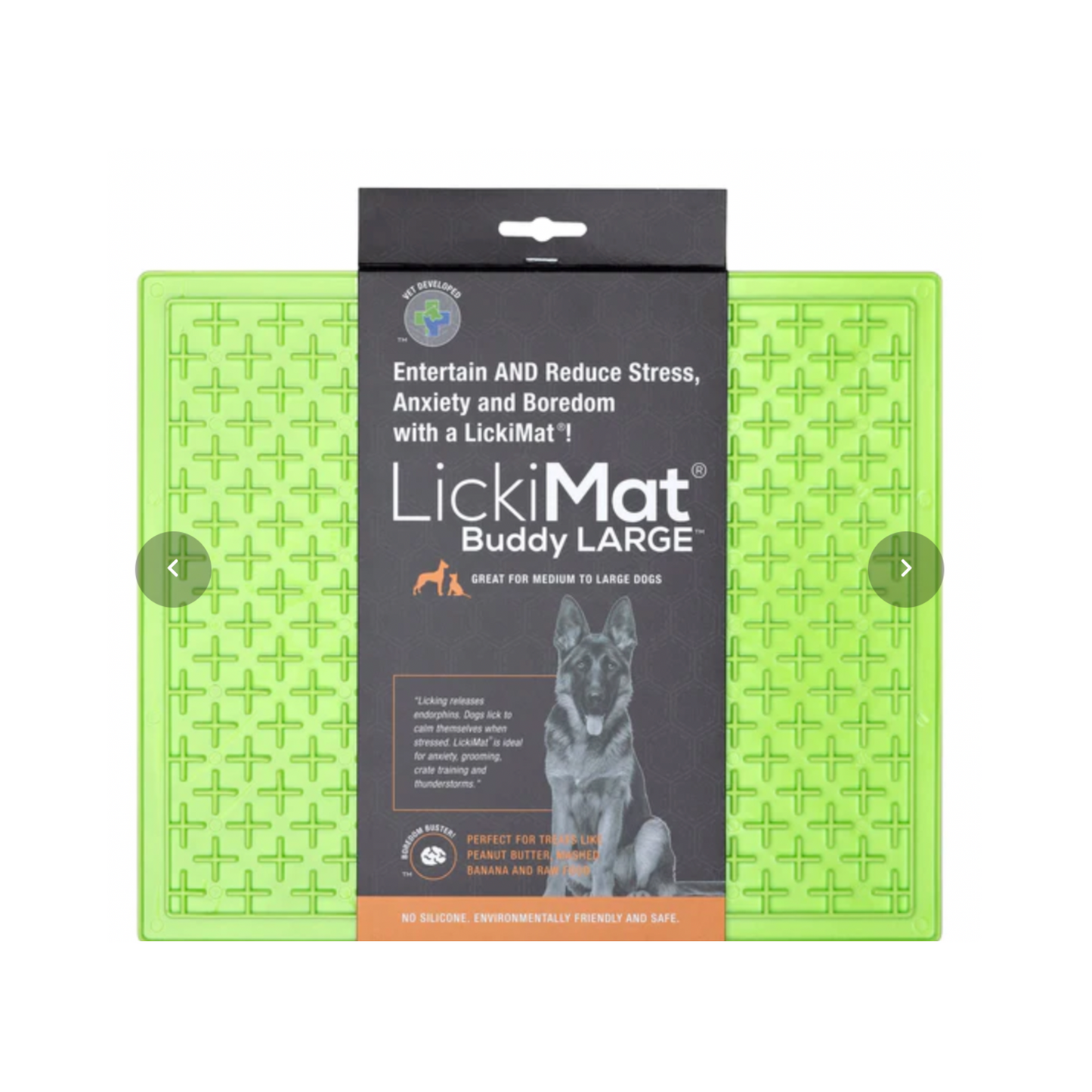 LickiMat Buddy Classic XL Dog Slow Feeder Food Mat (Extra Large)