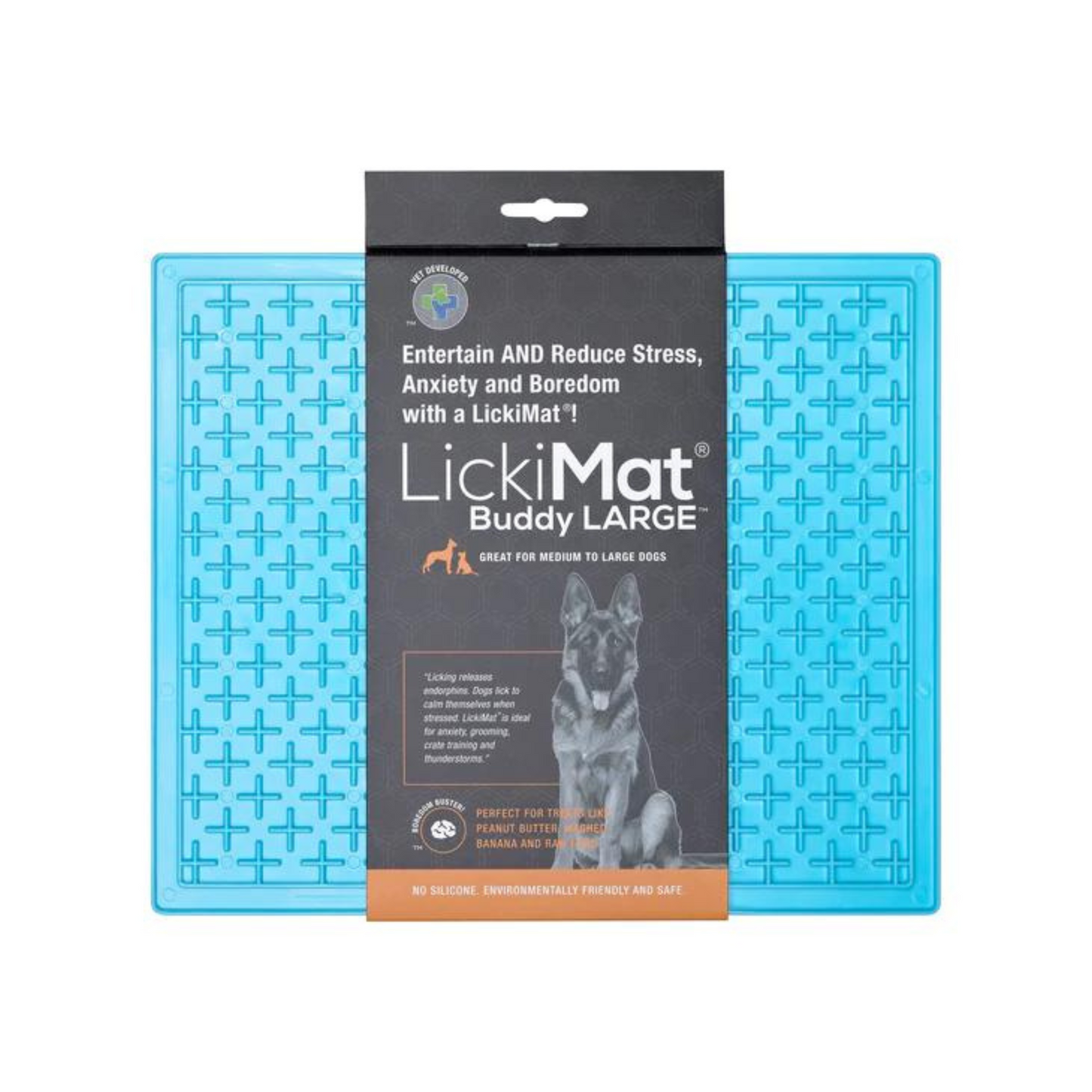 LickiMat Buddy Classic XL Dog Slow Feeder Food Mat (Extra Large)