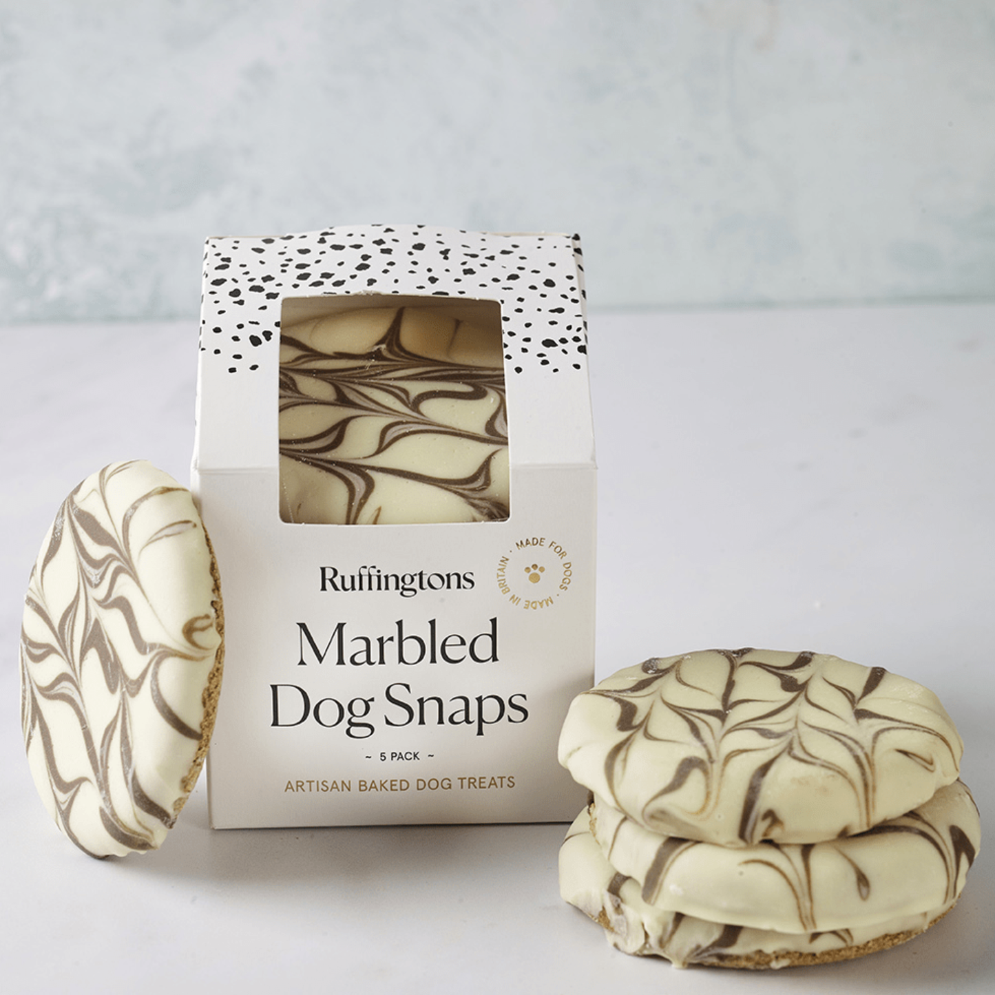 Ruffingtons Marbled Dog Snaps 5 Pack