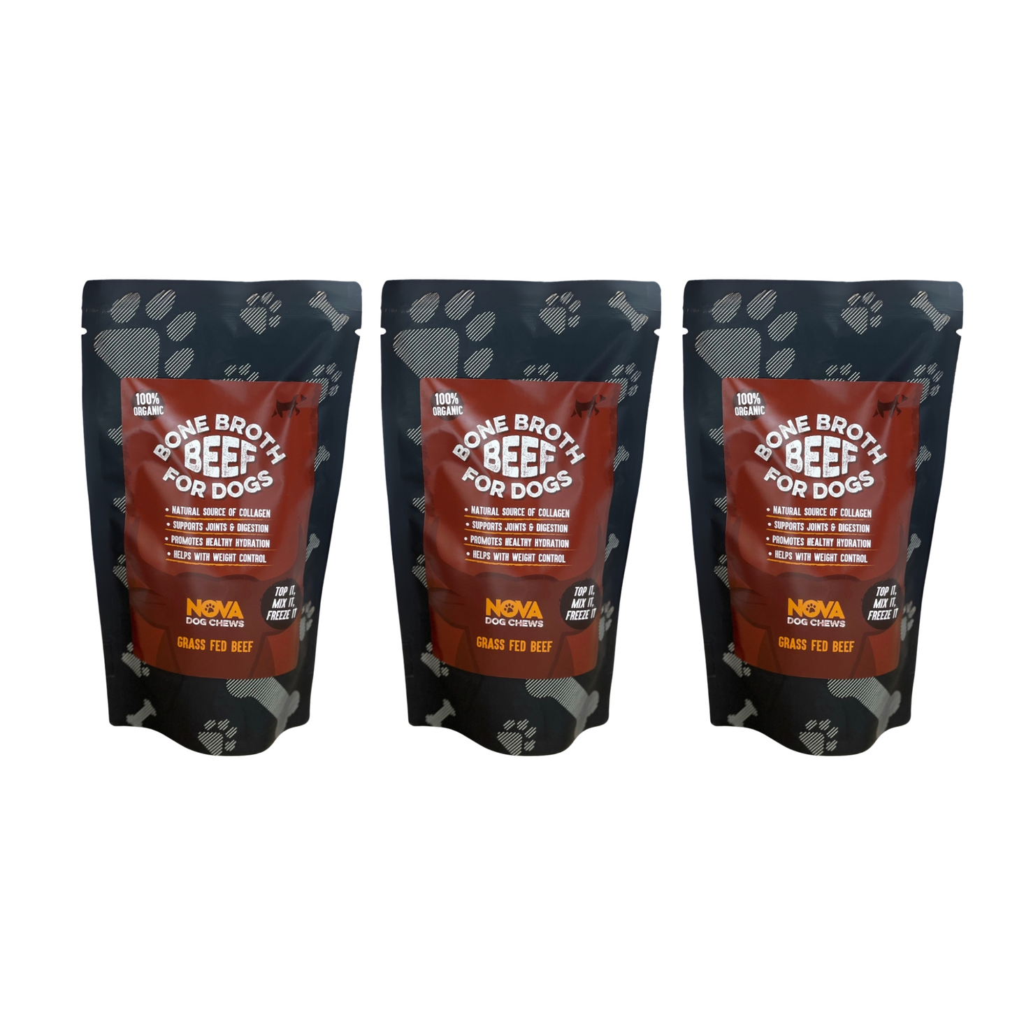 Nova Bone Broth Available in Beef & Chicken Flavour, 230ml