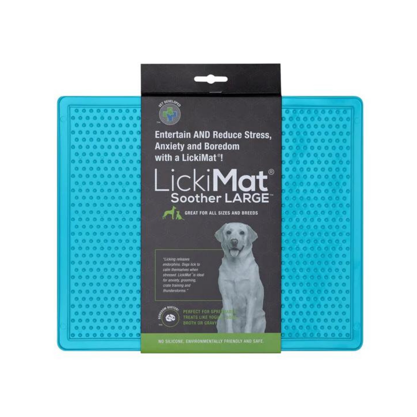 LickiMat Soother Classic XL Dog Slow Feeder Food Mat (Extra Large)