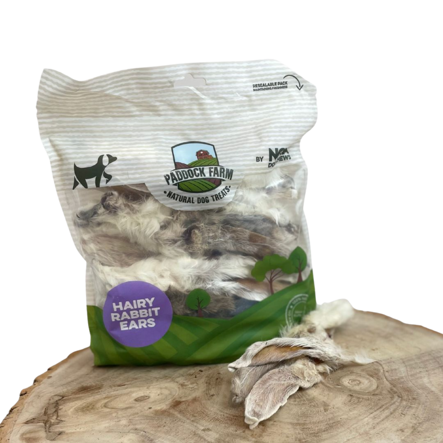 Paddock Farm Hairy Rabbit Ears, 200g