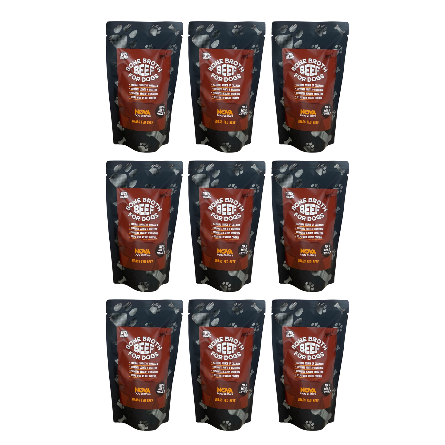 Nova Bone Broth Available in Beef & Chicken Flavour, 230ml