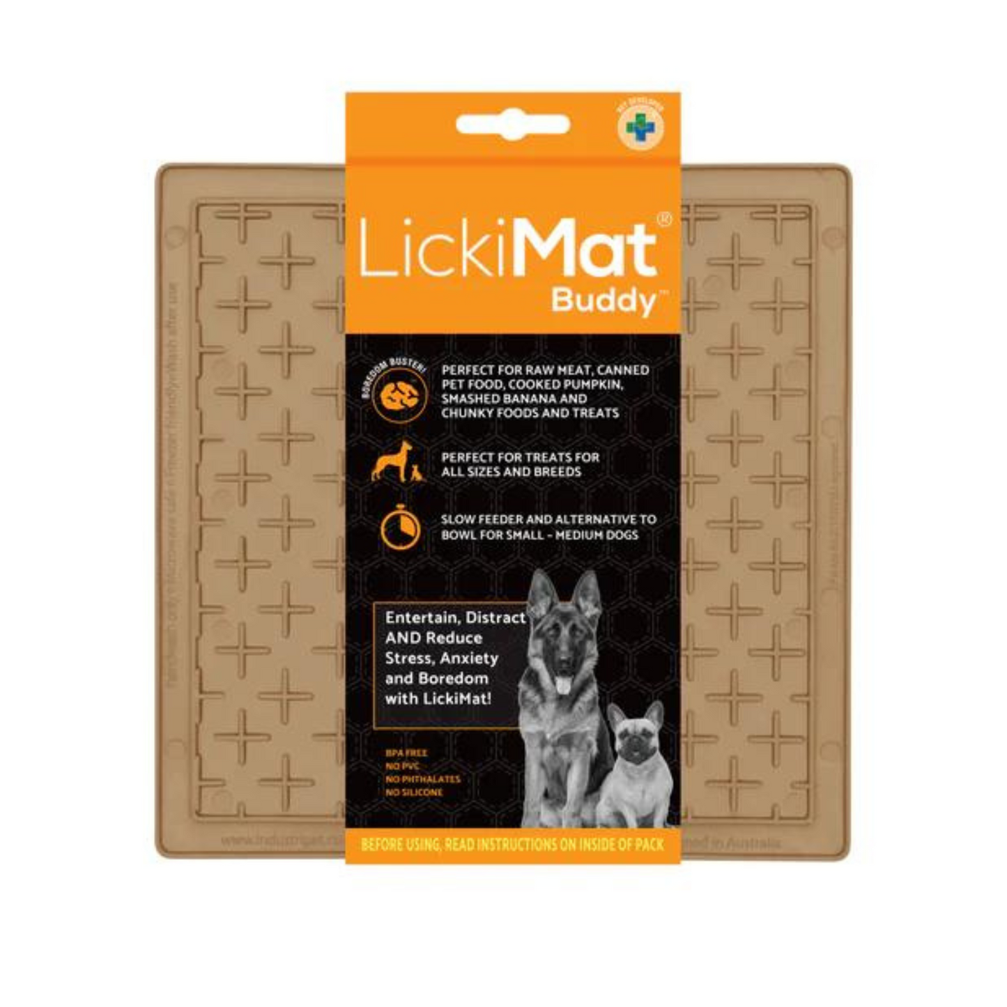 LickiMat Buddy Classic Dog Slow Feeder Food Mat