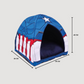 Captain America Dog & Cat Cave Bed