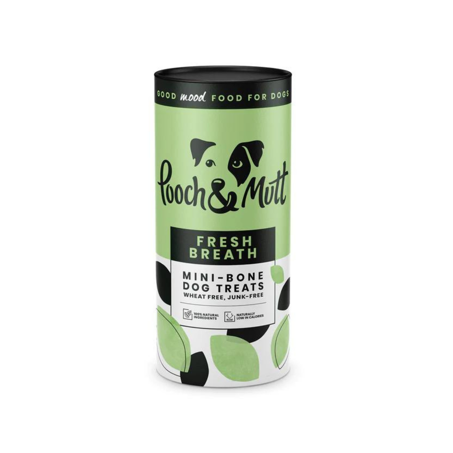 Pooch & Mutt Fresh Breath Mini Bone Dog Treats Peppermint and Parsley 125g