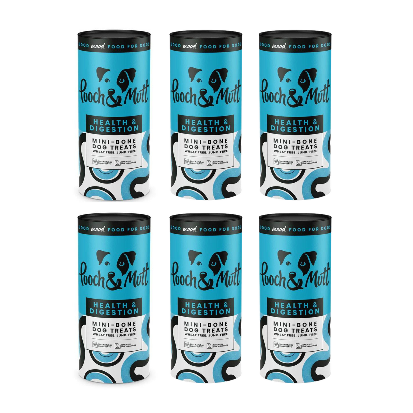 Pooch & Mutt Health and Digestion Bone Dog Treats Chicken and Parsley 125g