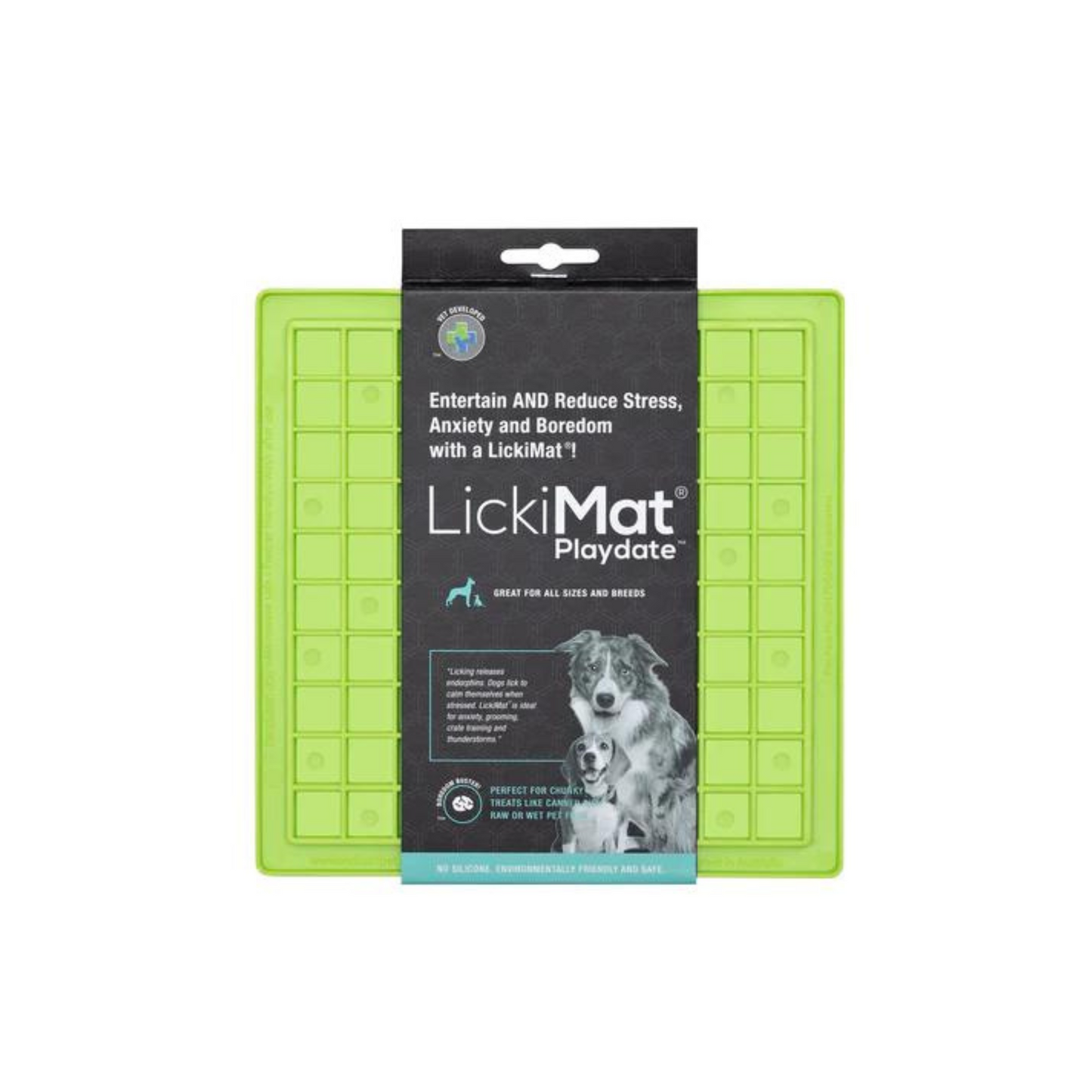 LickiMat Playdate Classic Dog Slow Feeder Food Mat