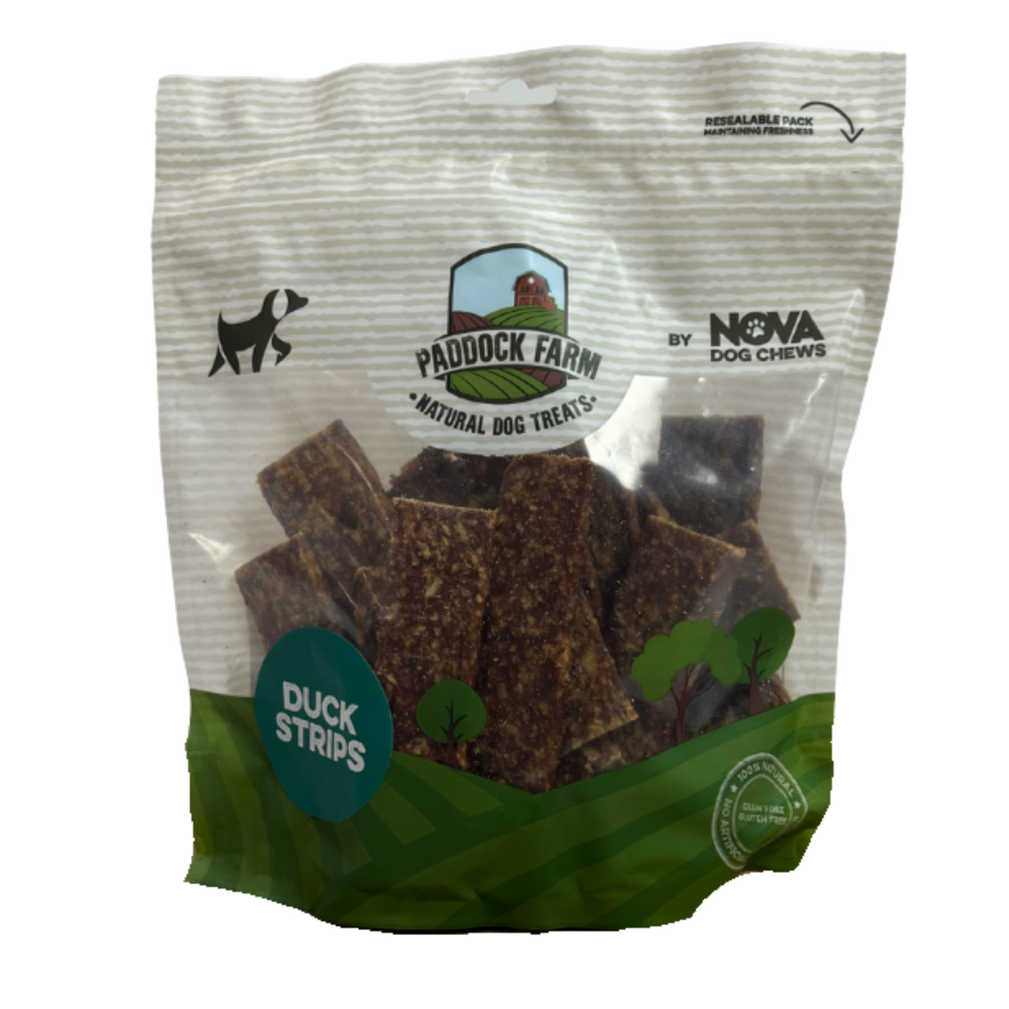 Paddock Farm 100% Natural Meat Strips For Dogs 500g