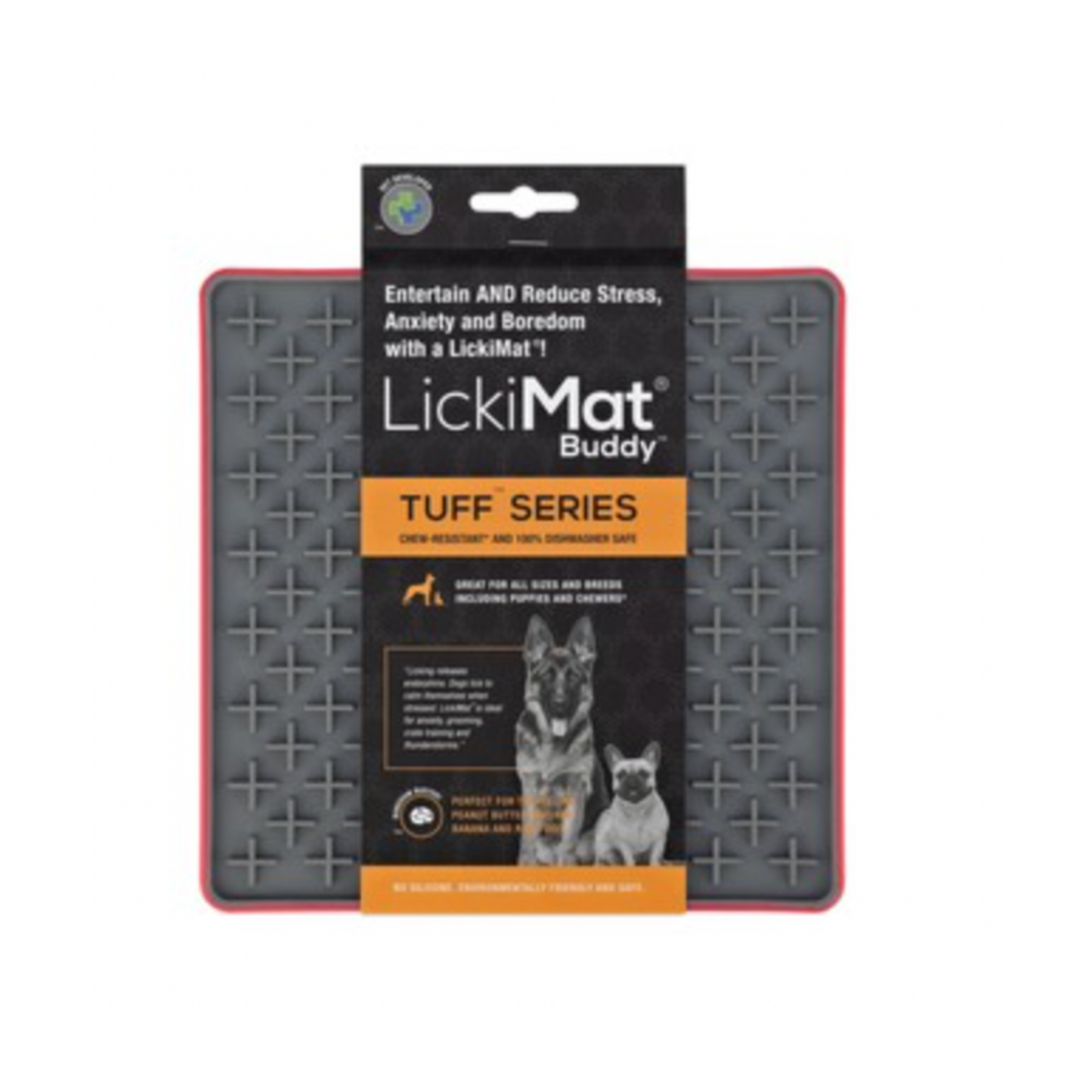 LickiMat Buddy Tuff Dog Slow Feeder Food Mat