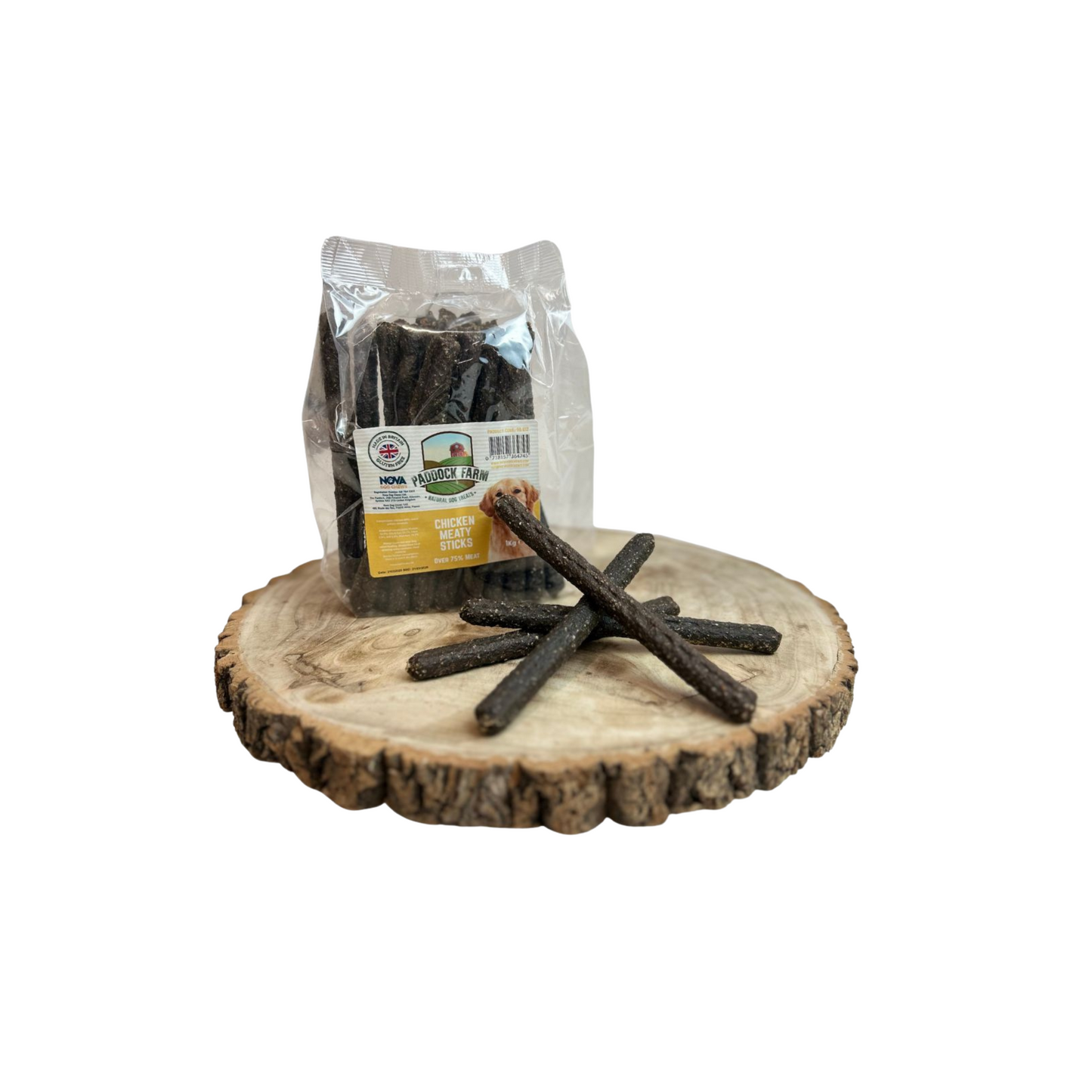 Paddock Farm Meaty Sticks, Available in Duck Rabbit & Venison Flavour, 1kg