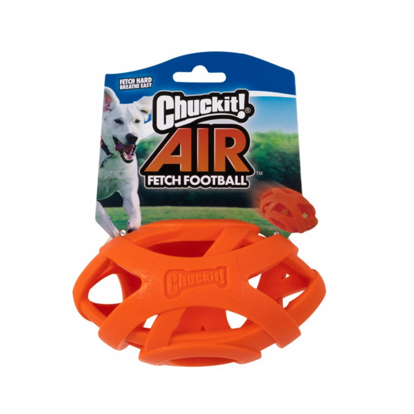 Chuckit Air Fetch Rugby Ball Dog Toy