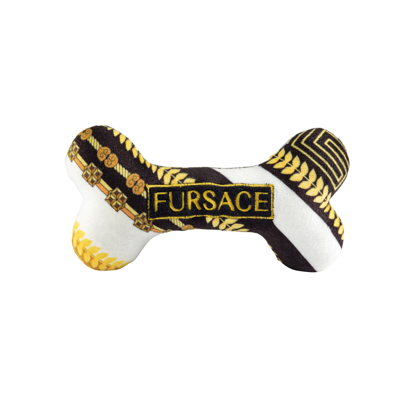 Haute Diggity Dog Fursace Bone Squeaky Toy