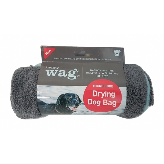 Henry Wag Microfibre Dog Drying Bag Medium