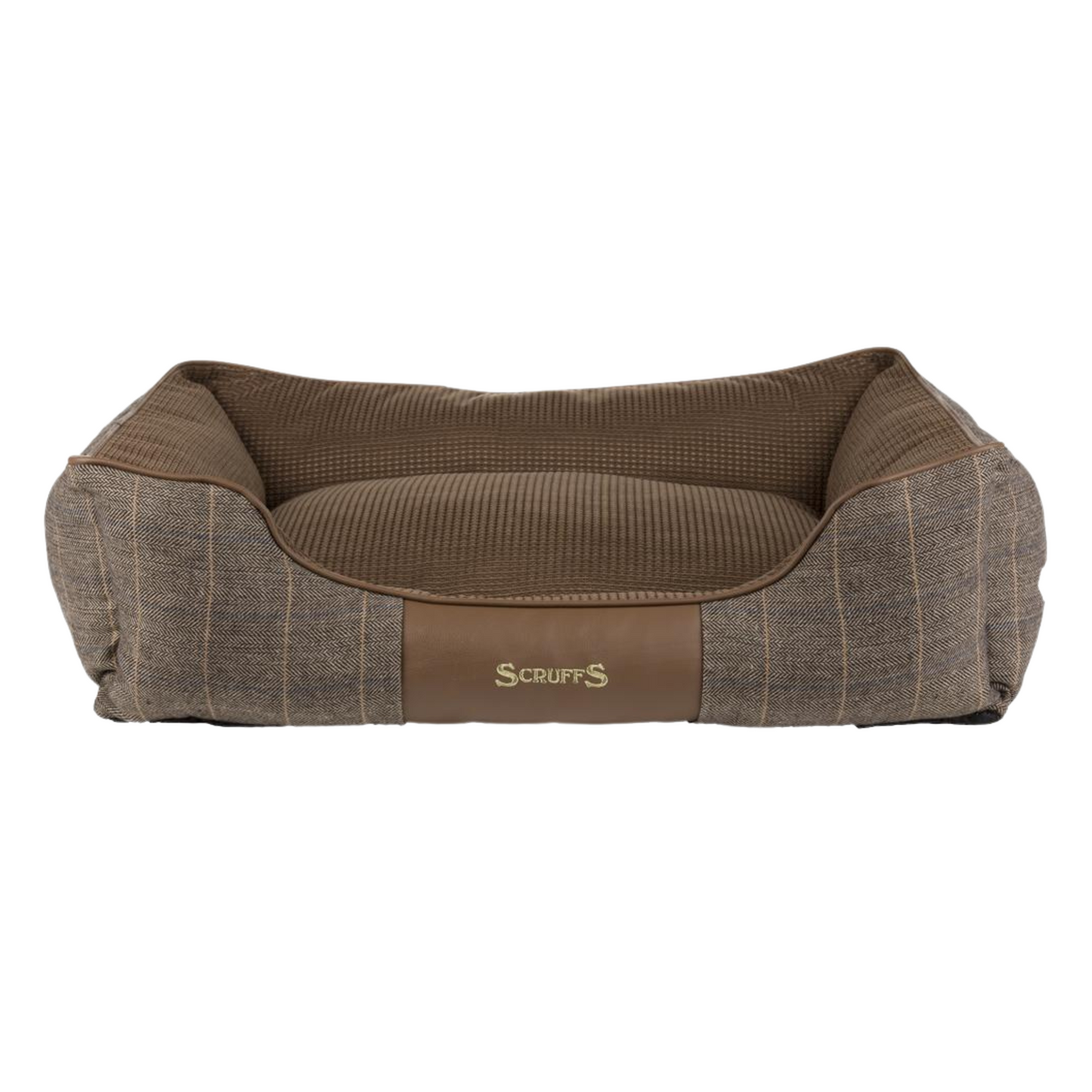 Scruffs Windsor Box Dog Bed Fully Machine Washable Chestnut Large