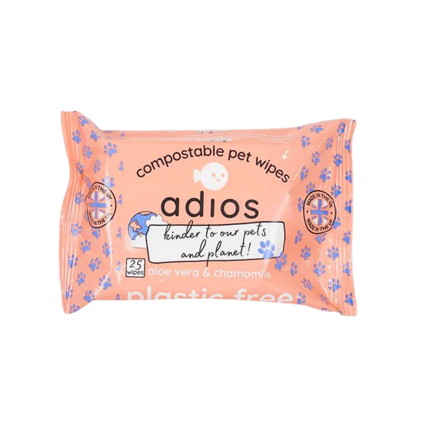 Adios Plastic 100% Compostable Wet Wipes