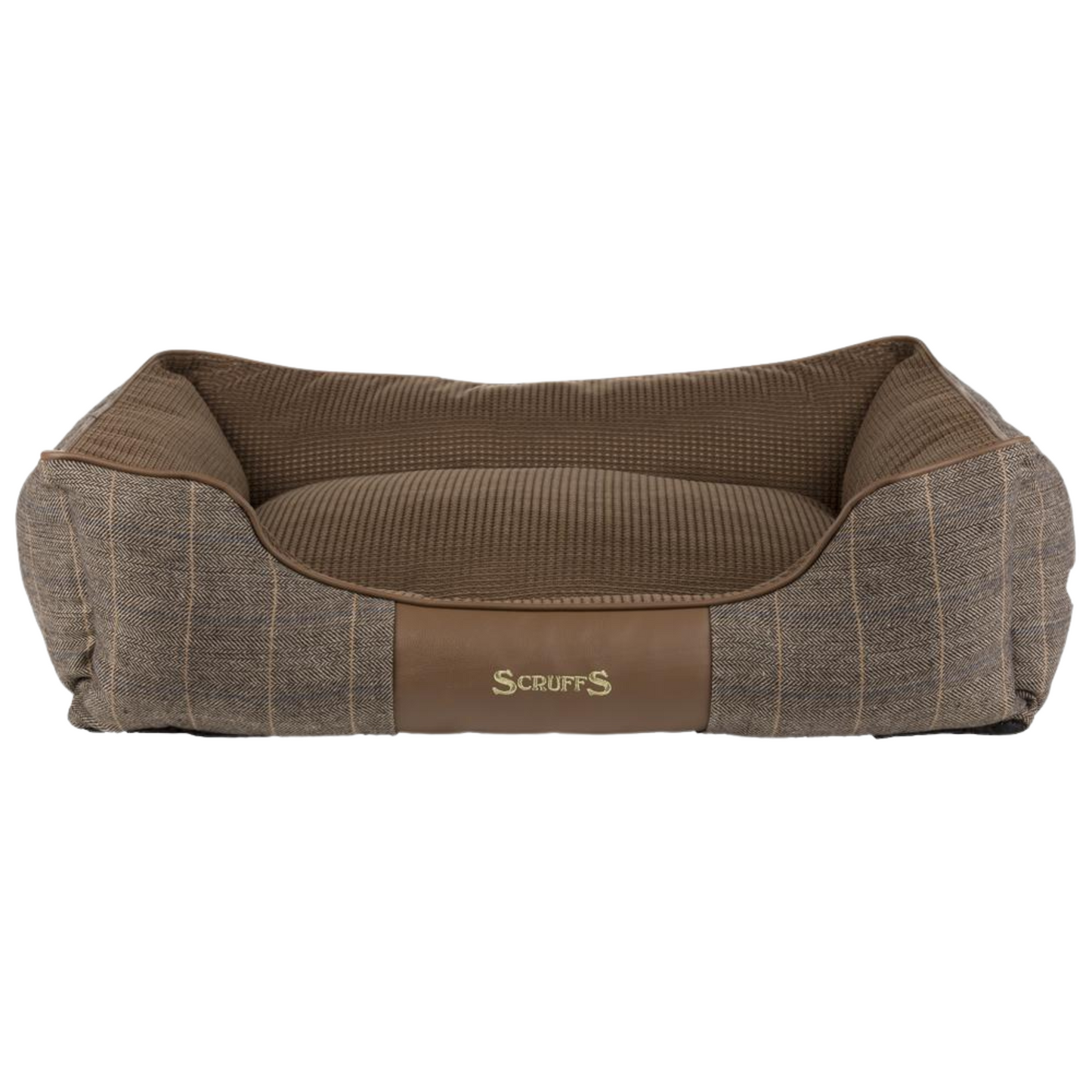 Scruffs Windsor Box Dog Bed Fully Machine Washable Chestnut Large