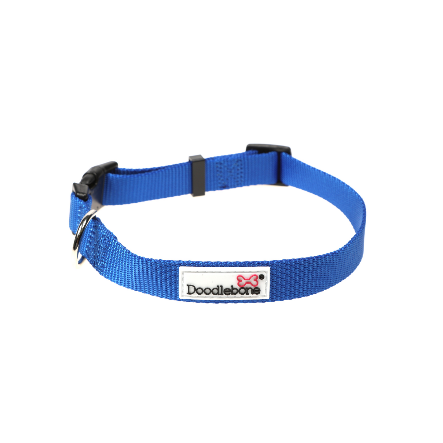 Doodlebone Originals Airmesh Bundle Set Dog Lead, Collar & Harness Sapphire Blue