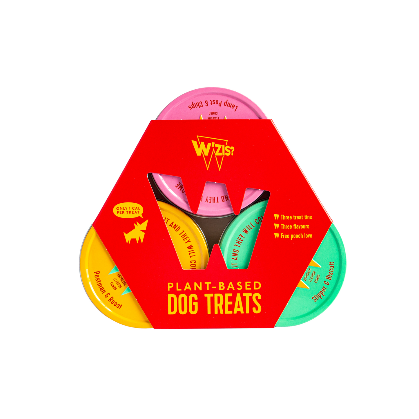 Wzis Triple Treat Tin with 300 Treats