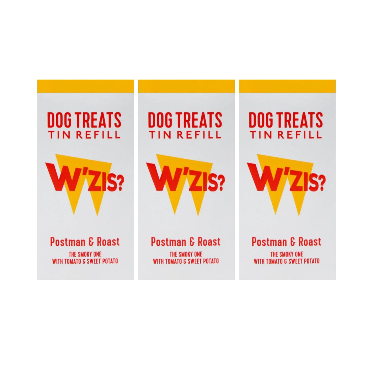 Wzis Dog Treats, Lamp Post & Chips (Pink), Purple Sweet Potato, Pea & Pumpkin Flavour, Available In Quantities 100, 300 & 600