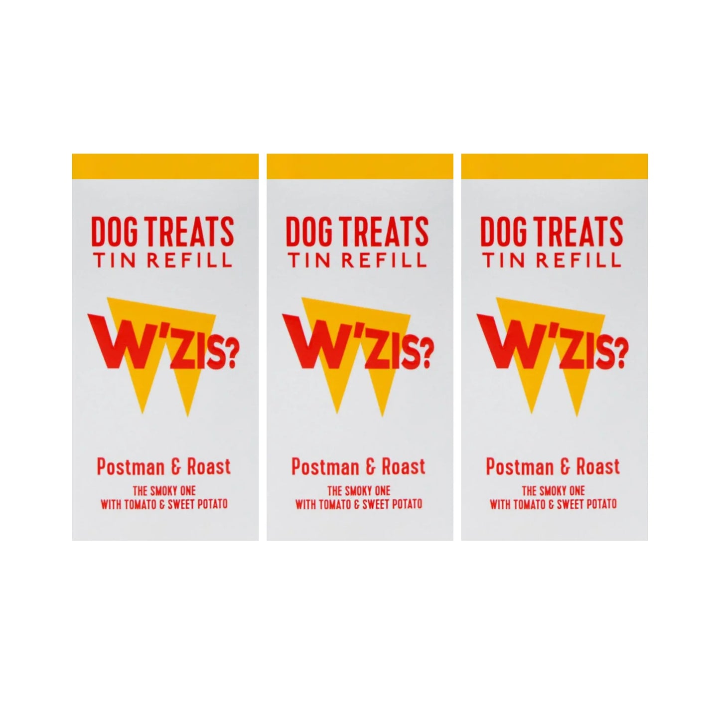 WZIS Dog Treats, Lamp Post & Chips (Pink), Purple Sweet Potato, Pea & Pumpkin Flavour, Available In Quantities 100, 300 & 600