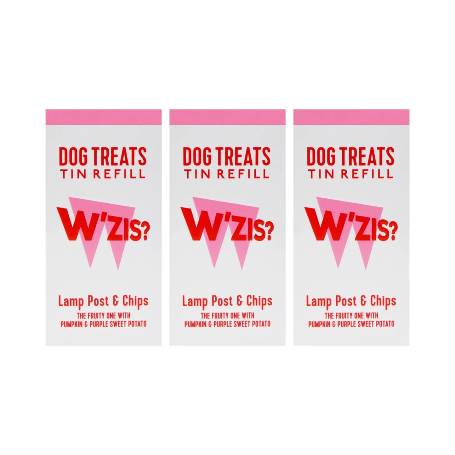 WZIS Dog Treats, Slipper & Biscuit (Green), Peanut Butter, Broccoli & Apple Flavour, Available In Quantities 100, 300 & 600