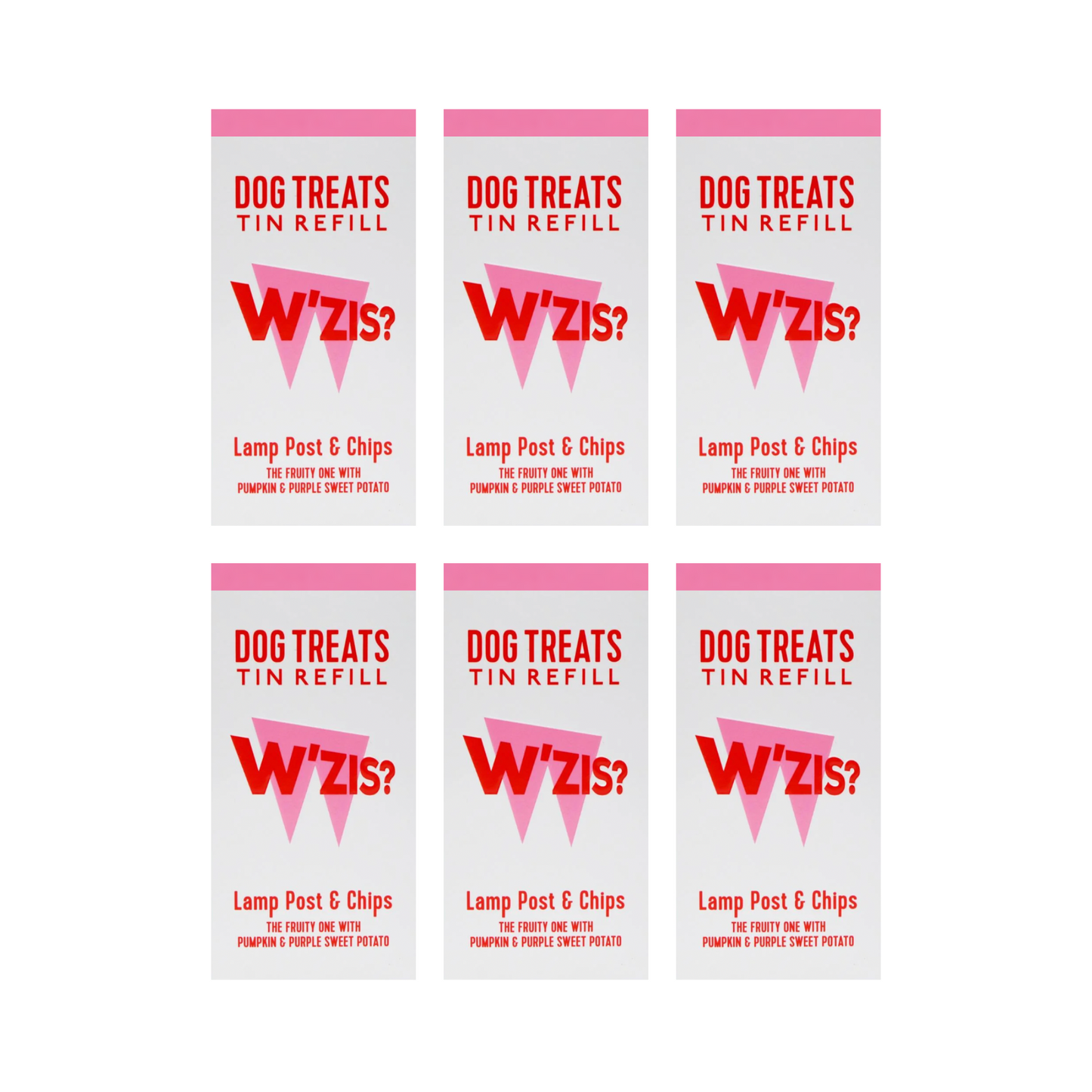 WZIS Dog Treats, Postman & Roast (Yellow), Smoked Tomato, Sweet Potato & Pumpkin Flavour, Available In Quantities 100, 300 & 600