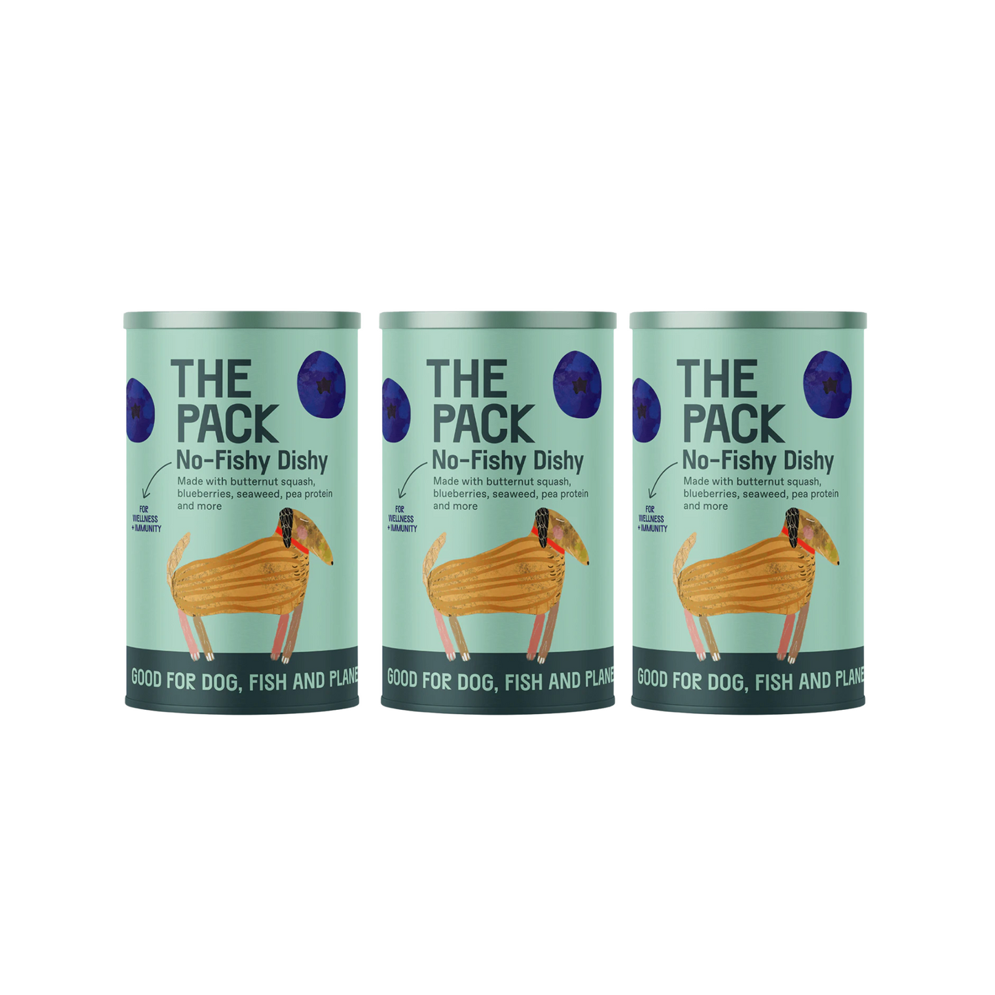 The Pack Plant Based Dog Food 100% Healthy Nutritionally Complete 375g