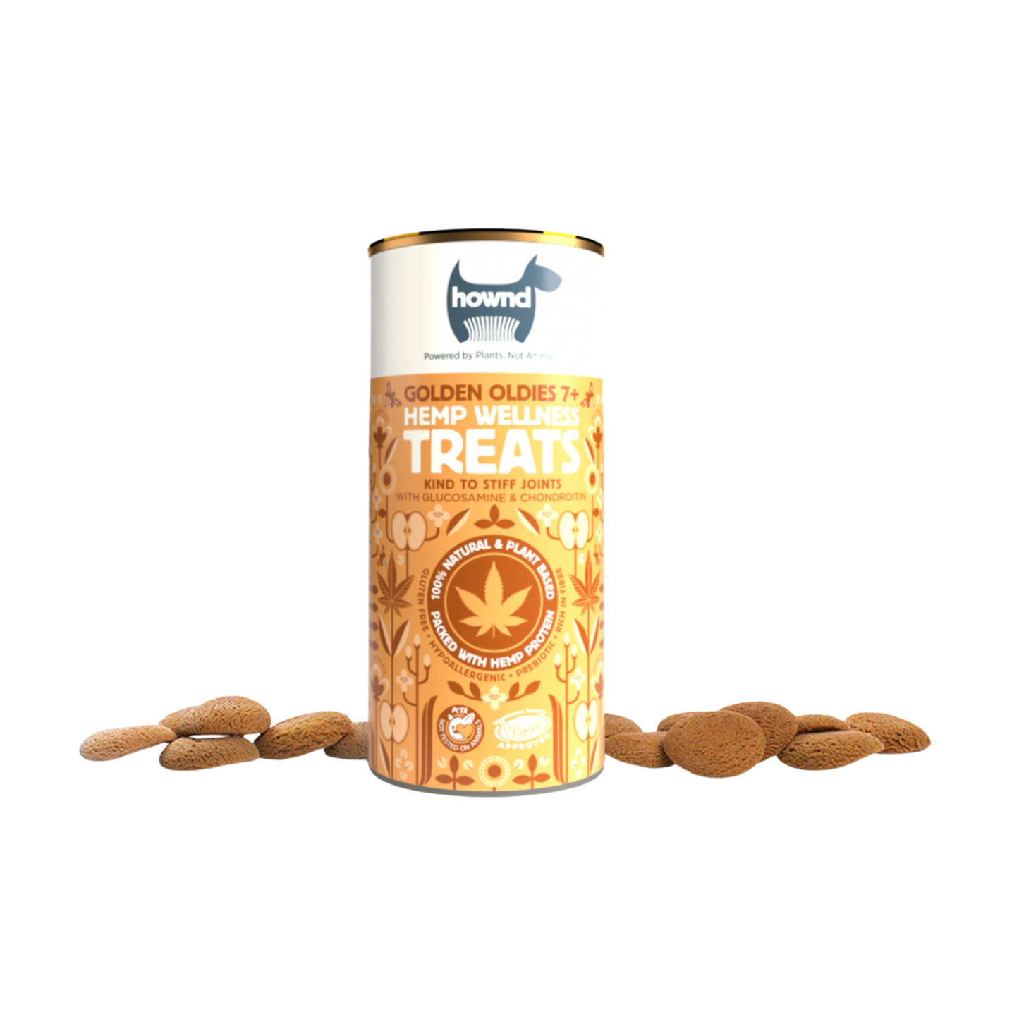 Hownd Golden Oldies Hemp Wellness Treats 130g