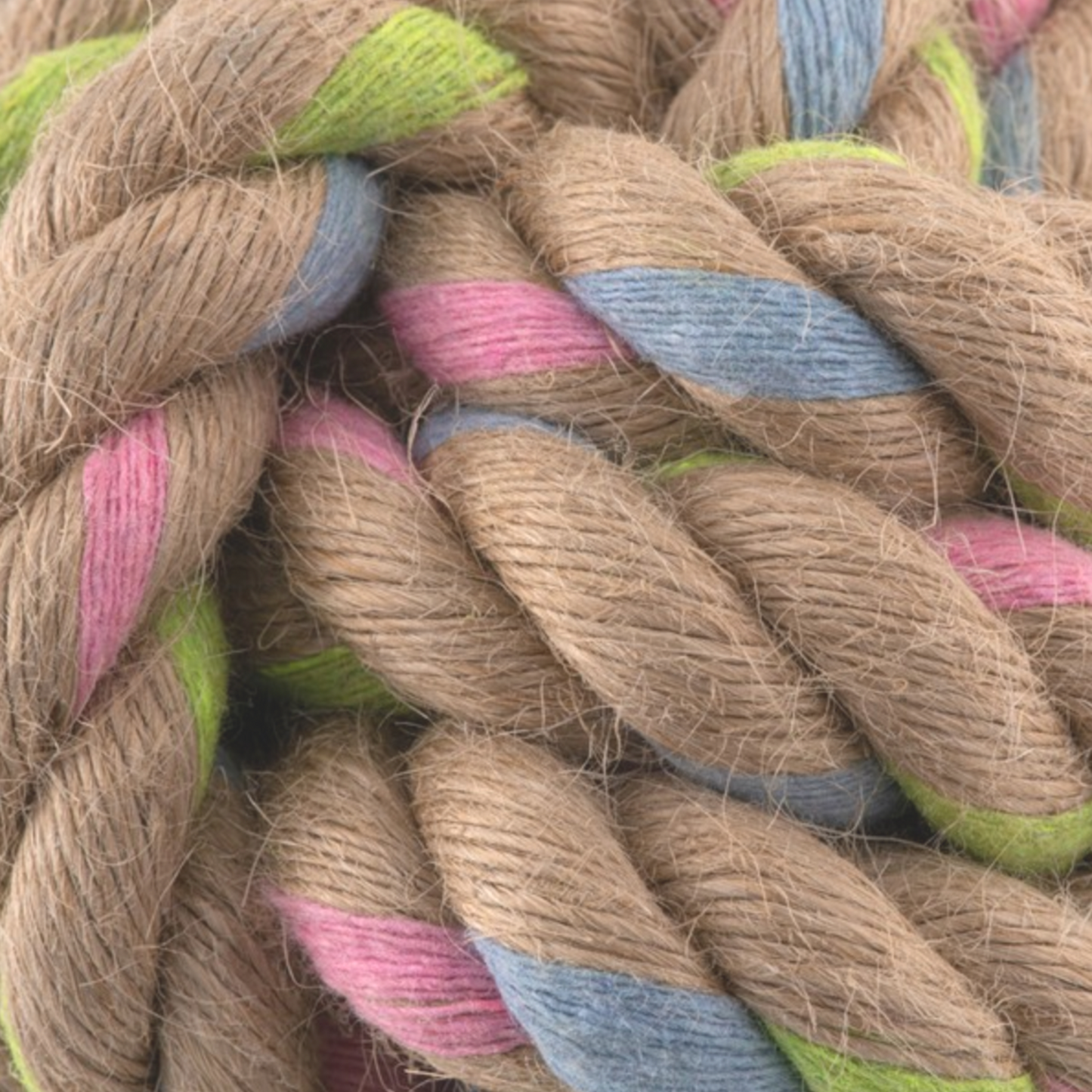 Beco Hemp Rope Chunky Ball Tough Dog Toy Small & Large