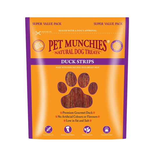 Pet Munchies Duck Strips Dog Treats, 320g