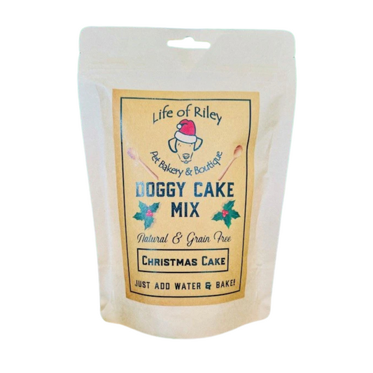 Christmas Carrot Cake Mix For Dogs, DIY At Home Kit, Make a Cake, Muffins or Cupcakes, Includes Icing, By Life Of Riley Bakery