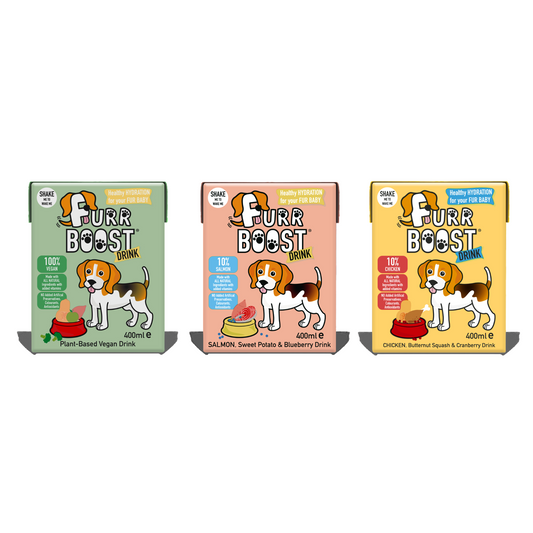 Furr Boost Smoothie Drink For Dogs Variety Pack 400ml